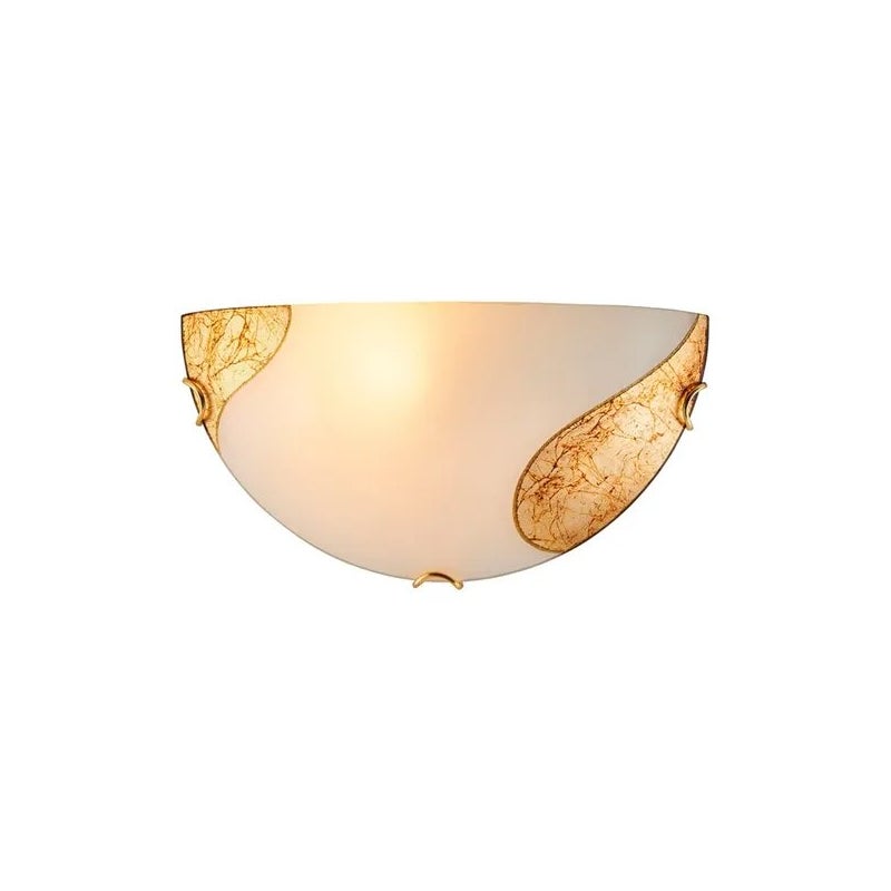 Kinkiet łazienkowy Art gold biało-złoty 1xE27x60W metal wym:30x30x30cm IP20 Rabalux