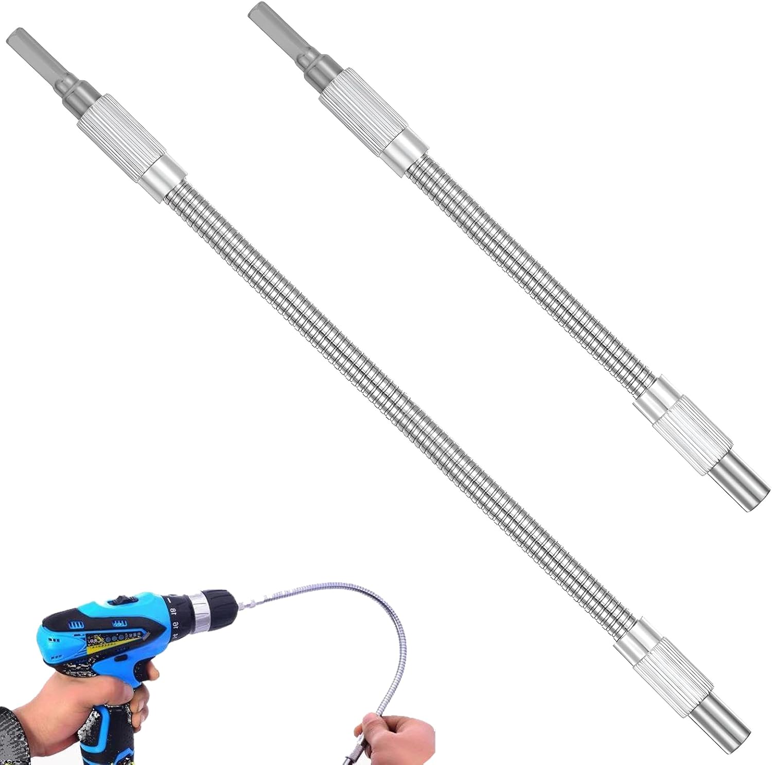 Tournevis Porte-embouts BGS Avec Tige Flexible 6,3 Mm (1/4") - Longueur 260 Mm - Neuf