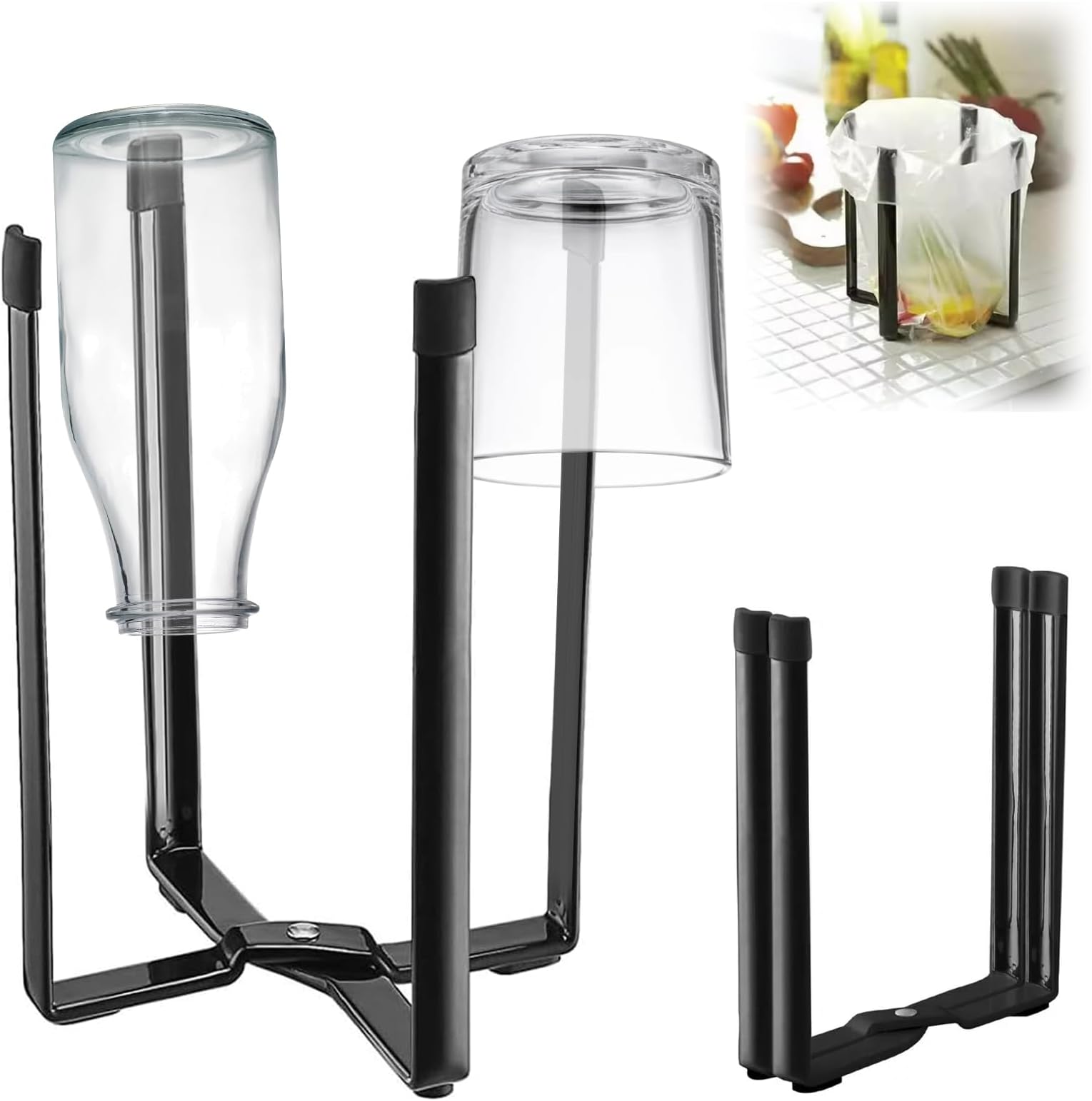 21,5 cm Tower Egouttoir Bouteille et Égouttoir, Egouttoir à Bouteilles en métal, Porte-Bouteilles 4 Bouteilles Pliable, Porte Biberon Egouttoir | Leroy Merlin