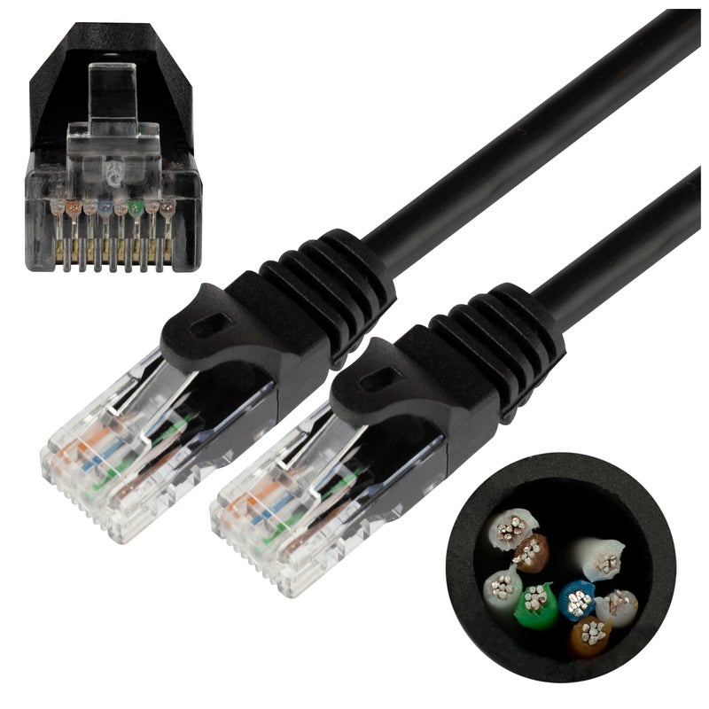 Zdjęcia - Kabel krosowy NEKU NEKU Kabel Patchcord UTP 5E sieciowy czarny 2m