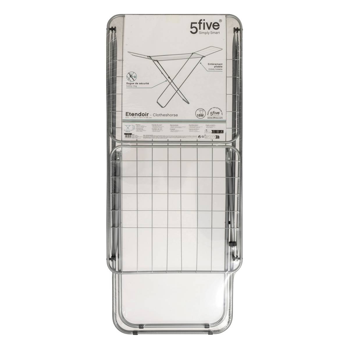 Stendibiancheria a cavalletto Jolly acciaio 18 m – GIMI - 2