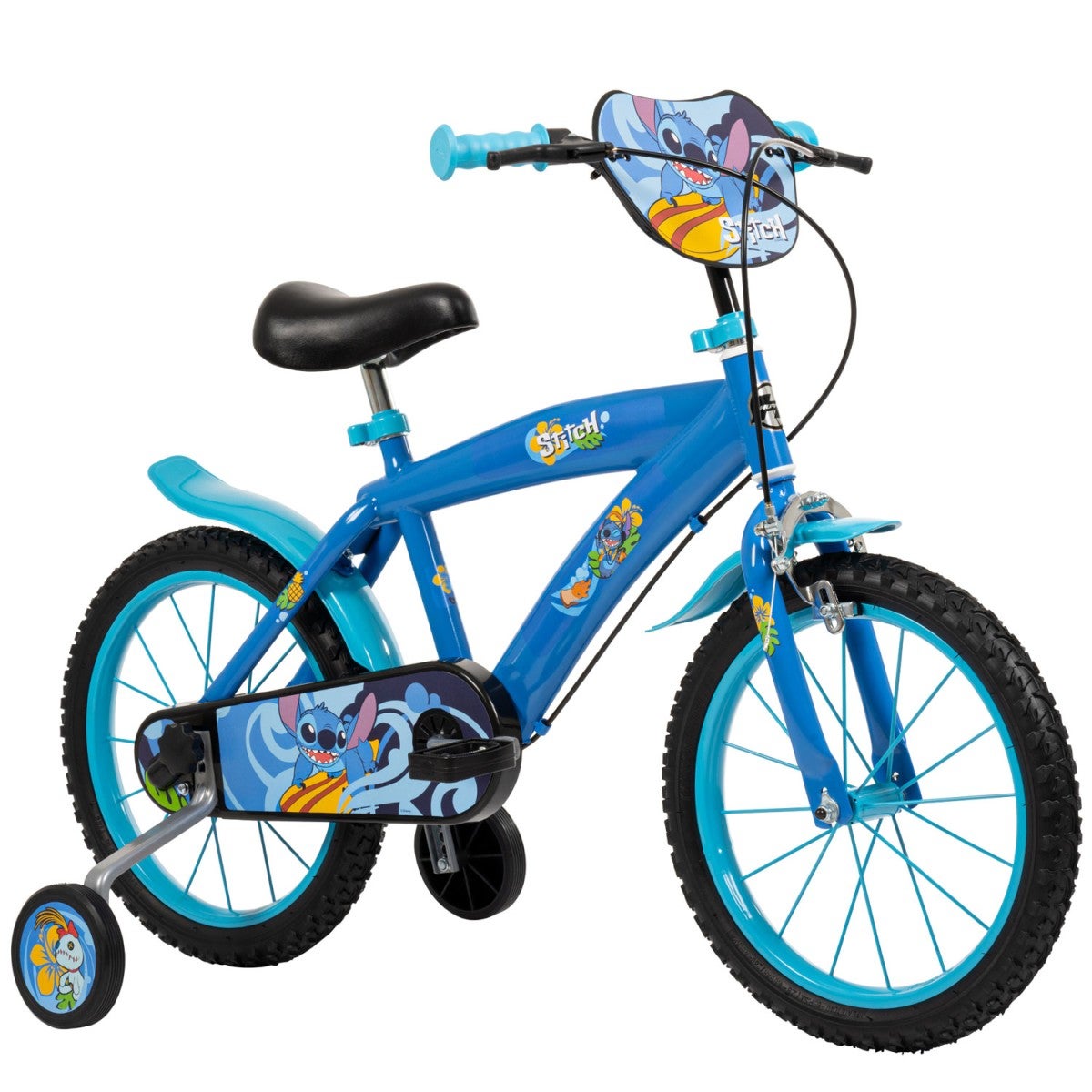 OHMG Bicicletta Bambino 12-16 Pollici | Bici Con Ruote Stabilizzatrici, Protezione Catena E Cestino | Da 1 A 8 Anni