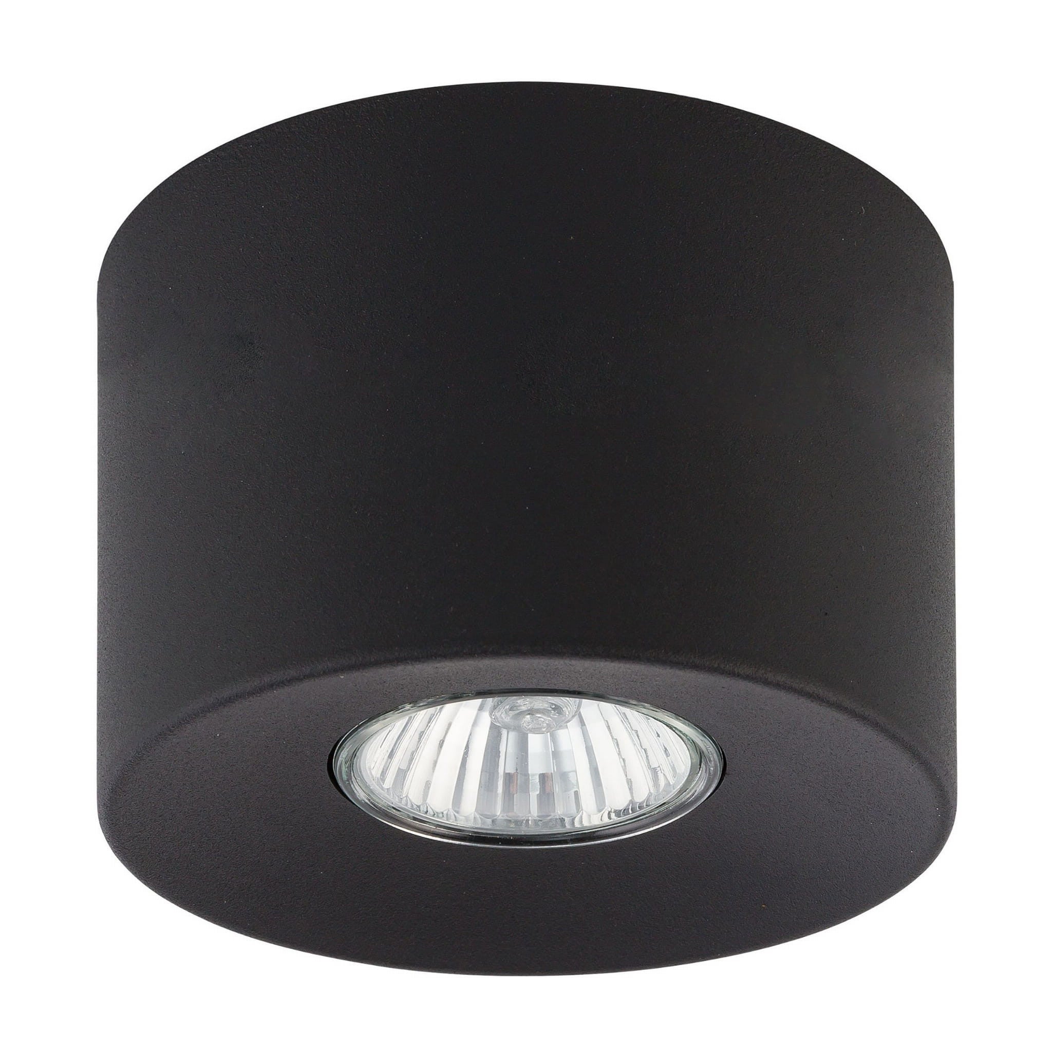 Reflektor sufitowy spot natynkowy Orion okrągły czarny 1xGU10x10W wym: 11 x 11 cm metal TK Lighting