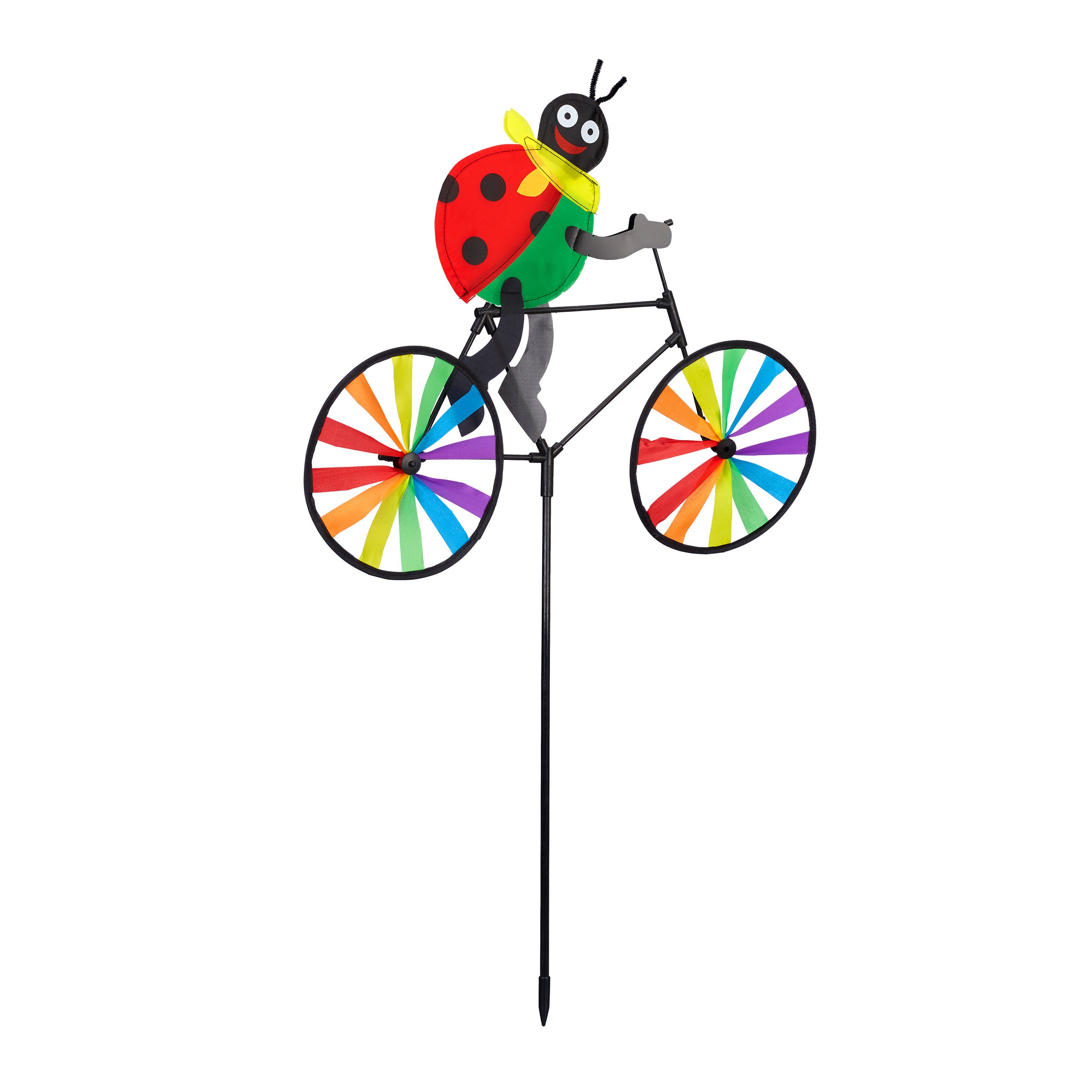 4x Girandola con Coccinella, Puntale Decorativo, per Bambini, da Balcone e Terrazza, da Montare, Colorato - 8