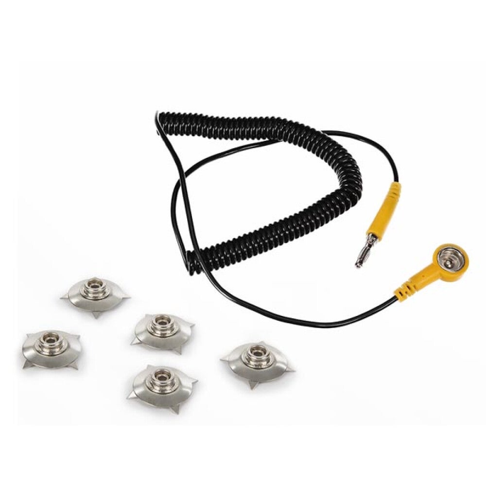 Jeu De Cordon De Mesure Fiche Banane 4 Mm Mâle/mâle - En61010 1000v Cat3 10a 100cm Ps220
