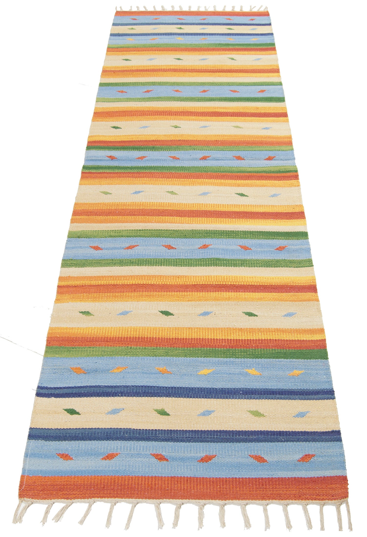 Oryginalny, autentyczny i ręcznie robiony kilim 280x60 cm