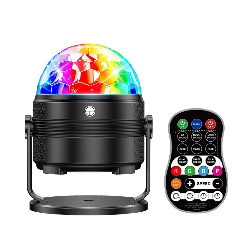 Lampe de scène 7 couleurs lumière disco de fête