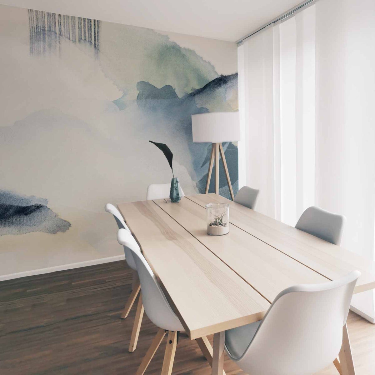 Papier peint panoramique Ciel fumé Couleurs 300x250cm | Leroy Merlin