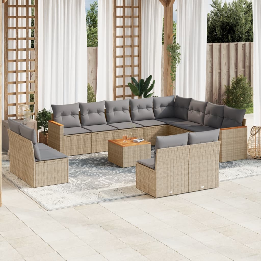 Divano Angolare Da Giardino Con Cuscini Divano Da Esterno In Polyrattan Marrone Itd20981 Marrone 70478442