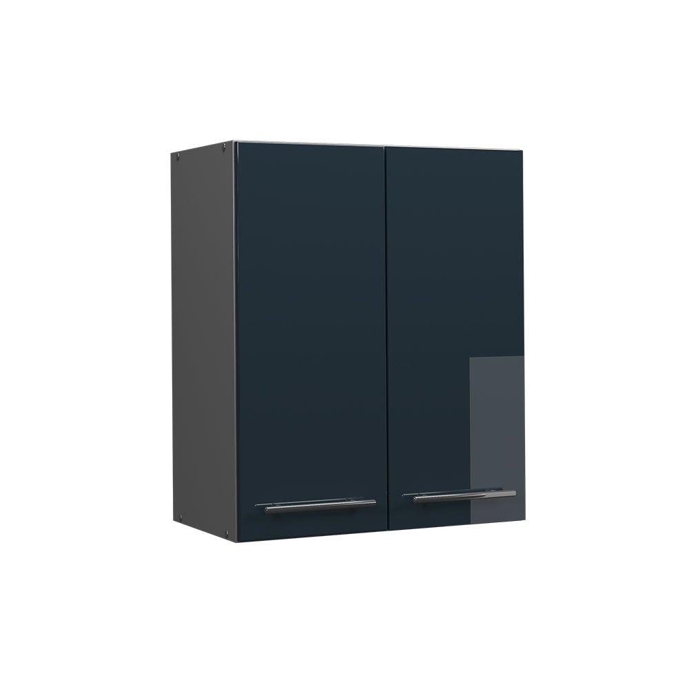 Vicco Armario Para Horno Empotrado R-Line, Antracita Alto Brillo, 60 Cm Sin Encimera | Leroy Merlin