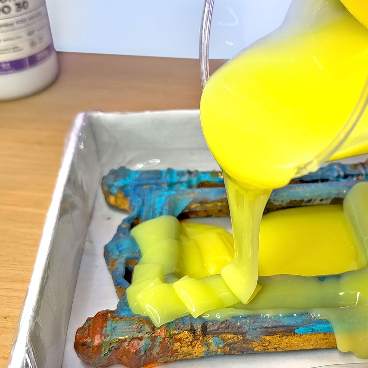 Gomma siliconica 1:1 R PRO 30, Non tossica e semplice da Usare, Resistente agli Strappi, 30 Shore (1 kg) - 4