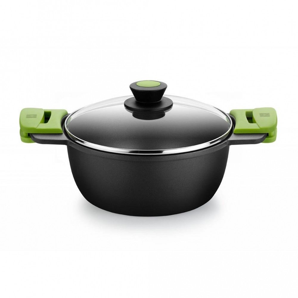 Cacerola BRA Prior A400332 8,3L Aluminio Fundido Antiadherente Negro 32cm - Imagen 3