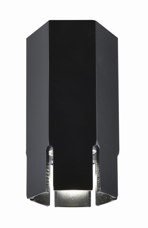 Reflektor sufitowy spot natynkowy Tuba inny czarny 1xGU10x25W wym: 6,3 x 6,3 cm aluminium Candellux