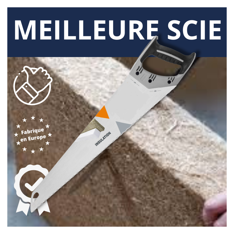 BIOScie QEM Scie pour isolant chanvre, lin, fibre de bois - 4