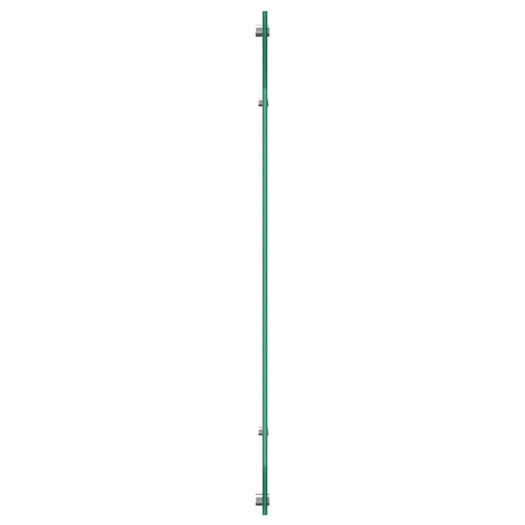 vidaXL Crédence de cuisine 2 pc Blanc 120 x 60 cm verre trempé - 5