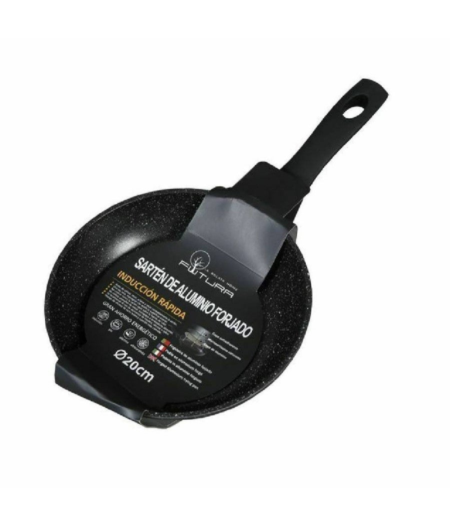 Padella In Granito Da 20 Cm - Antiaderente ELODUR, Alluminio Pressofuso, Per Tutti I Fuochi