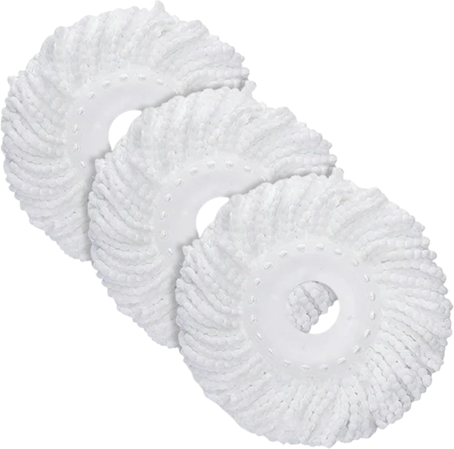 Lot De 6 Serpillères De Rechange Microfibre Pour Robot Aspirateur Aonus I8 - Compatibles, Lavables, Efficaces - 8