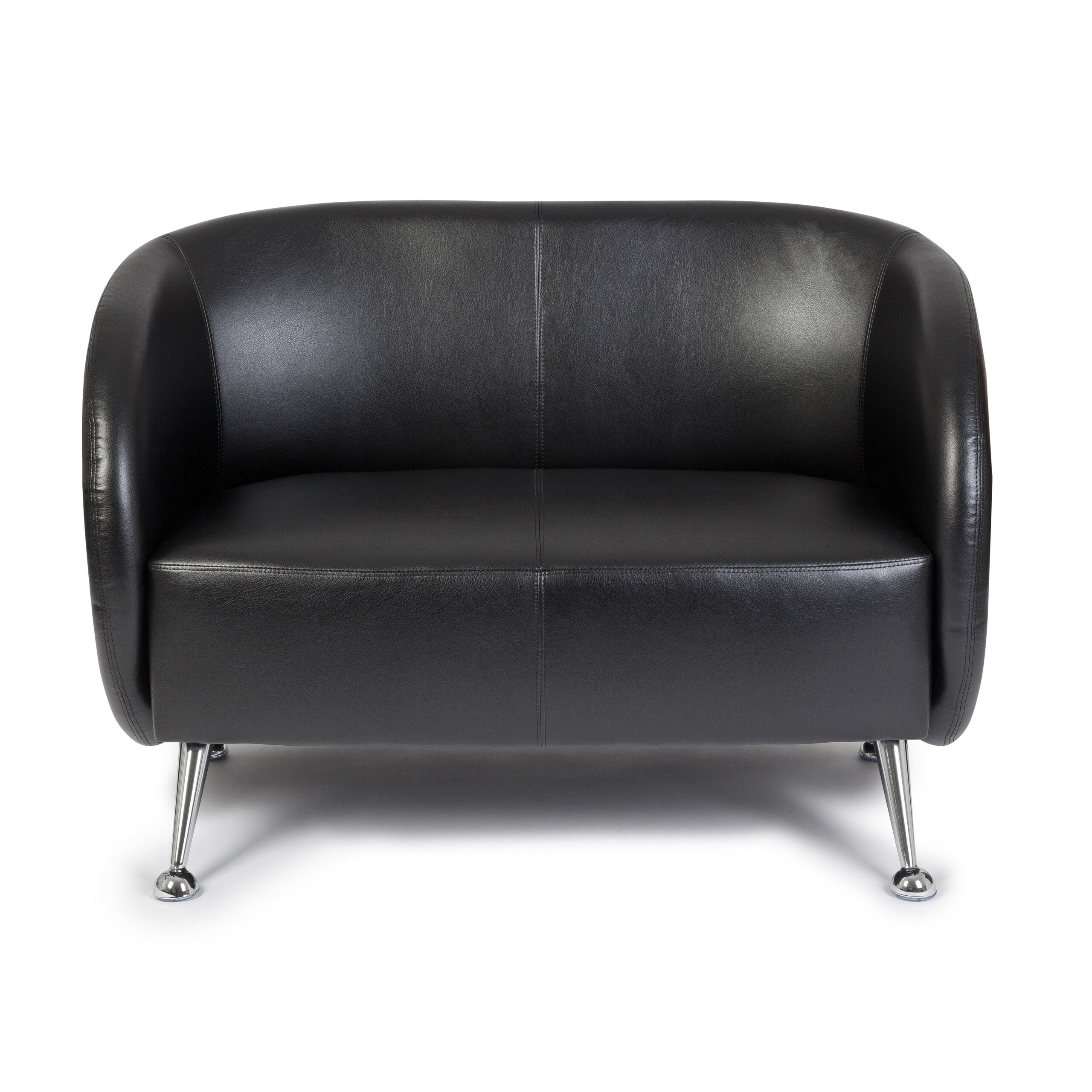 Sofa do salonu ST. LUCIA Czarny hjh OFFICE