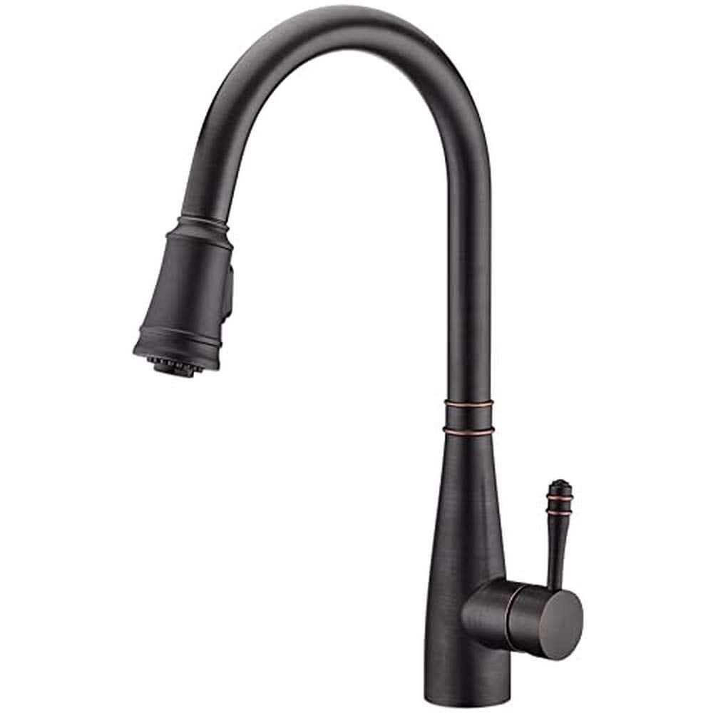 Grifería De Cocina, Grifo Mezclador De Cocina Con Teleducha Orientable 360 Teleducha Extraible De 2 Modos Acero Inoxidable 98741118