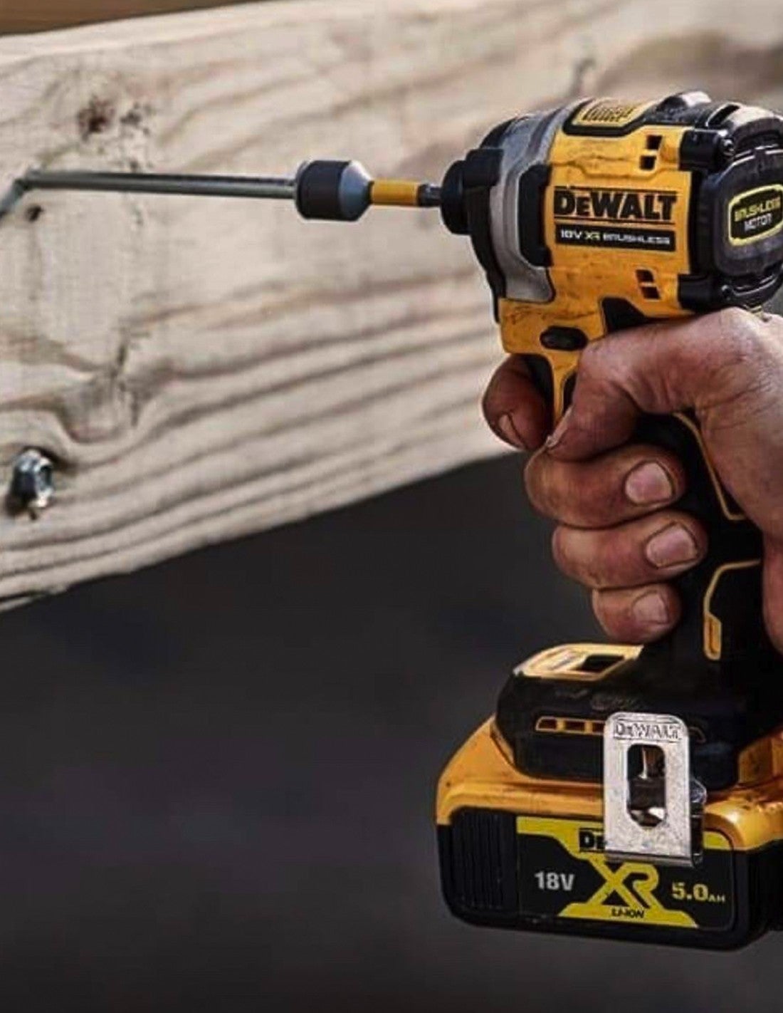 Visseuse à chocs 18V XR 205 Nm (machine seule) - DEWALT DCF850N - 4