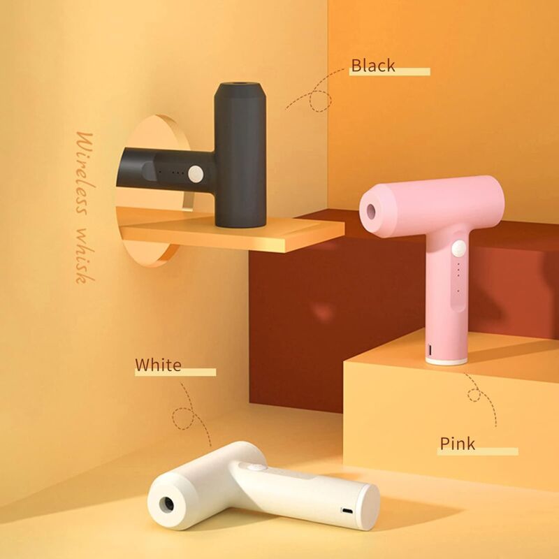 Batteur à main électrique avec fouet, fouet rechargeable par USB