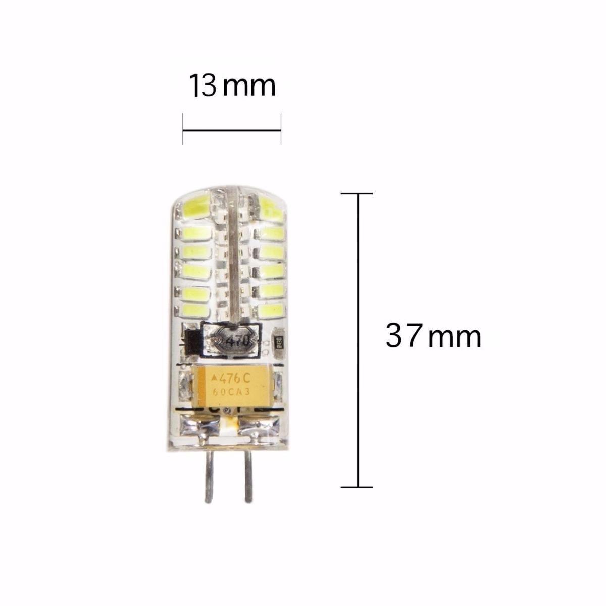 Ampoule LED G4 12V 3W SMD2835 24LED 360° (Pack de 10) - Blanc Froid 6000K - 8000K - SILAMP - 2