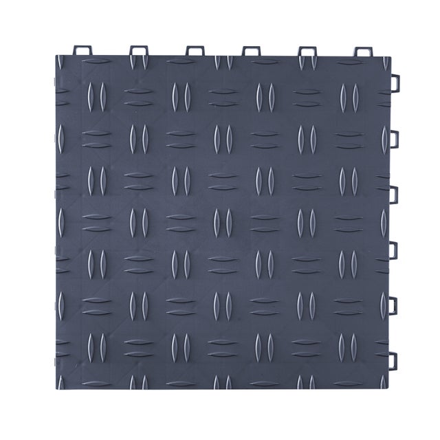 Dalles De Sol Garage 1x1m épaisseur 10mm - Lot De 25, Revêtement Robuste