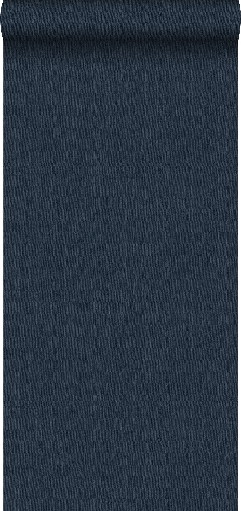 Tapeta tekstura zwykłych dżinsów ciemnoniebieskim - 53 cm x 10.05 m - ESTAHOME