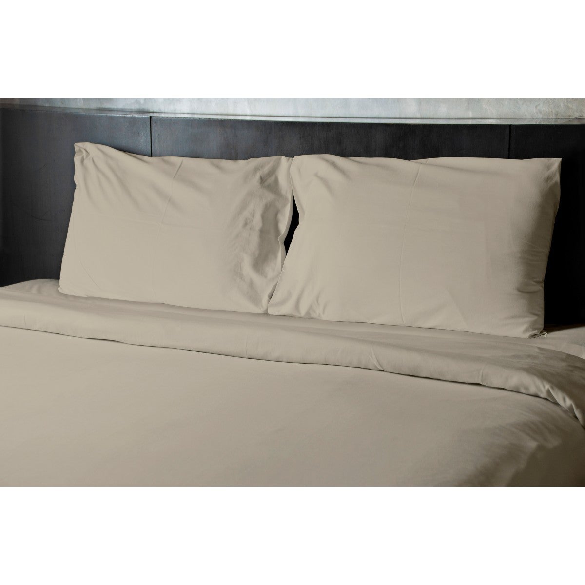 DRAP PLAT 100% COTON 57 FILS COULEURS - Beige Crème, MATIÈRE - 100% COTON, TAILLES - 240 x 300 cm - 3