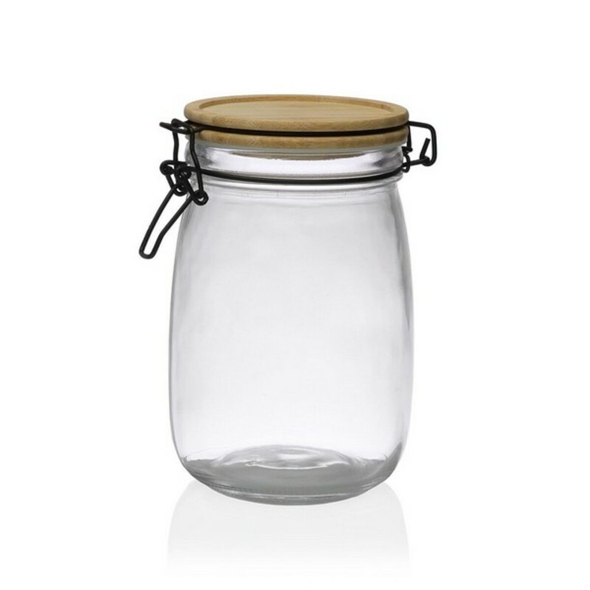 Bocal En Verre 250 Ml Avec Cuillère En Bois Et Bouchon Liège - Idéal Pour Épices, Sel De Bain Et Assaisonnement