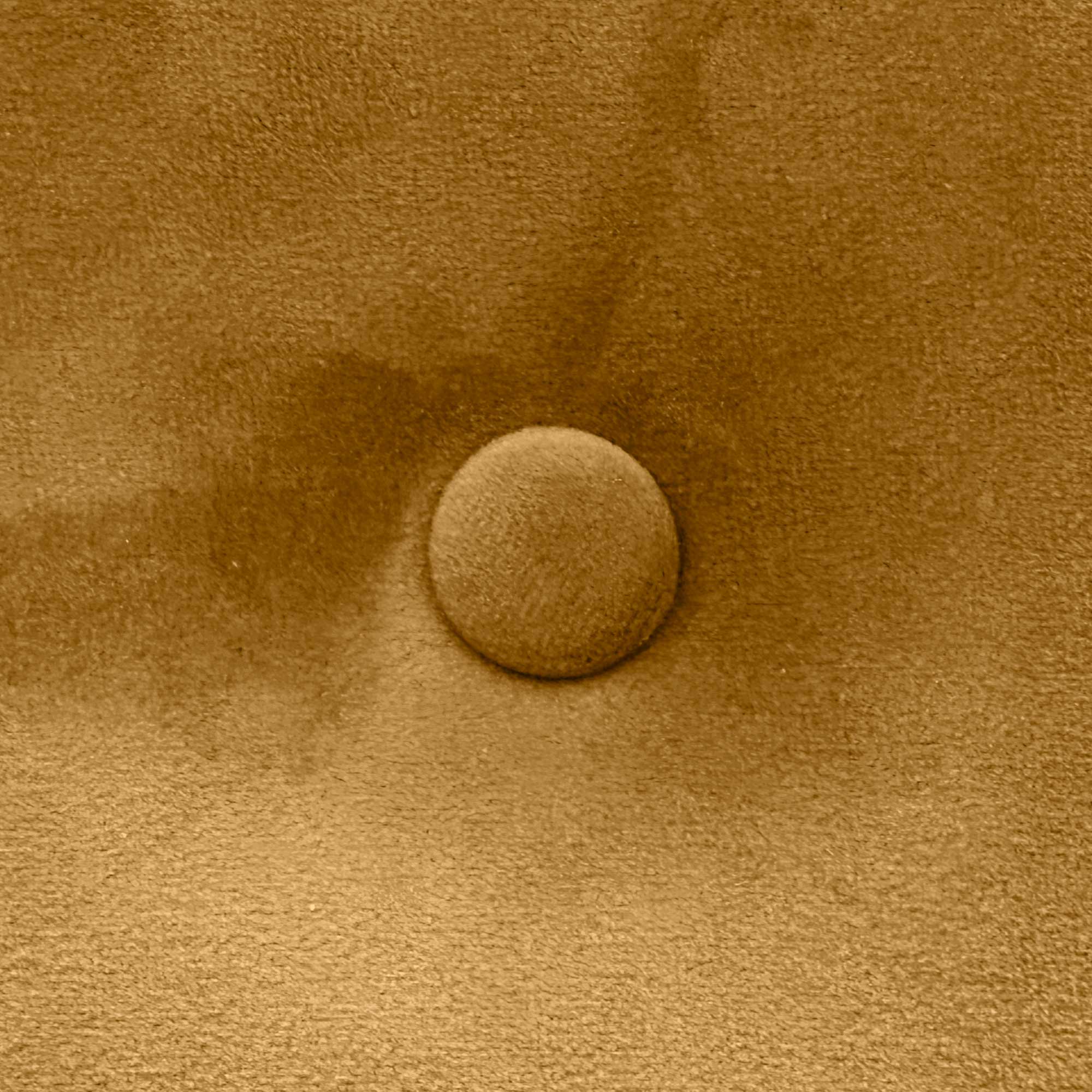 DHOME Testiera in velluto liscio con bottoni e gambe alta gamma moderna testiera imbottita per letto di lusso camera da (Moutarde, 105x105cm) - 4