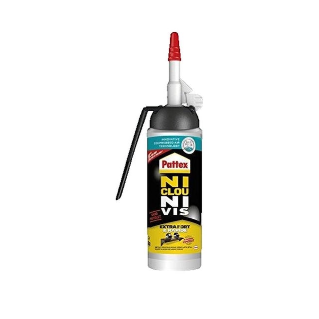 Colle Ni clou ni vis extra fort et rapide, MSP 133 g PATTEX