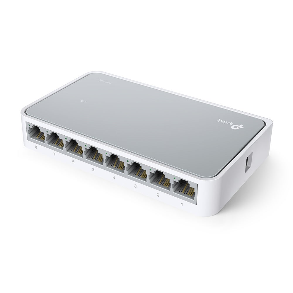 TP-LINK TL-SF1008D Non-géré Fast Ethernet (10/100) Blanc - 3