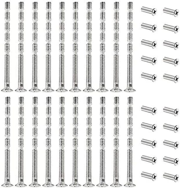 20 Vis Torx + 20 Clips Fixation Roue Voiture - Compatible Volkswagen Audi Seat Skoda