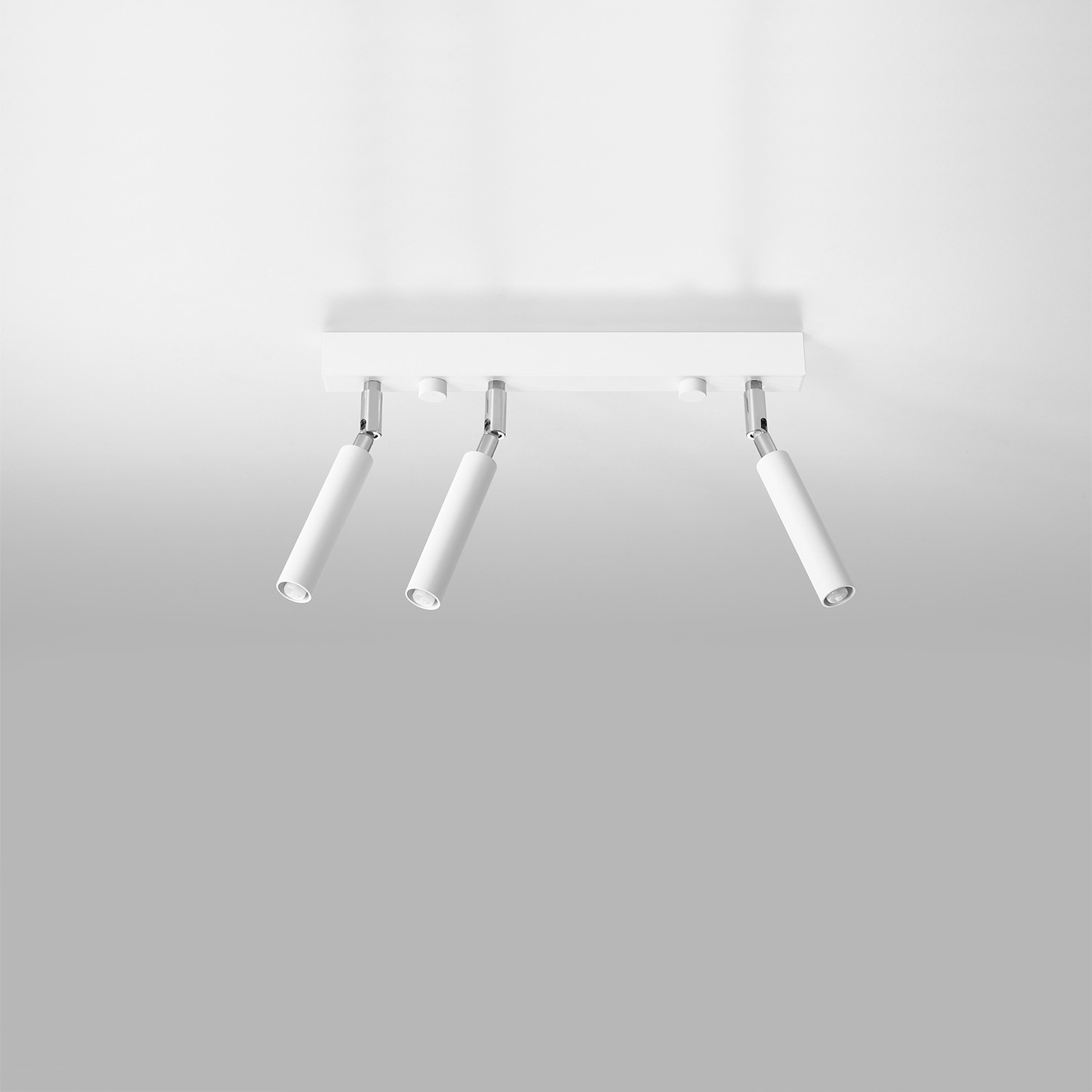 Reflektor sufitowy spot natynkowy Eyetech listwa czarny-chromowany 3xG9x12W wym: 40 x 3 cm metal Sollux Lighting