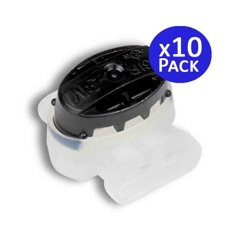 Lot De 10 Connecteurs De Câble étanches à 3 Trous - Remplis De Gel, Pour Fils De 0,65 à 1,63 Mm - Utilisation Robot Tondeuse, Extérieur