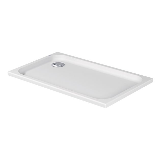 Receveur De Douche à L'angle 70x120 Cm – Idralite Blanc Acrylique – Neuf Sous Emballage