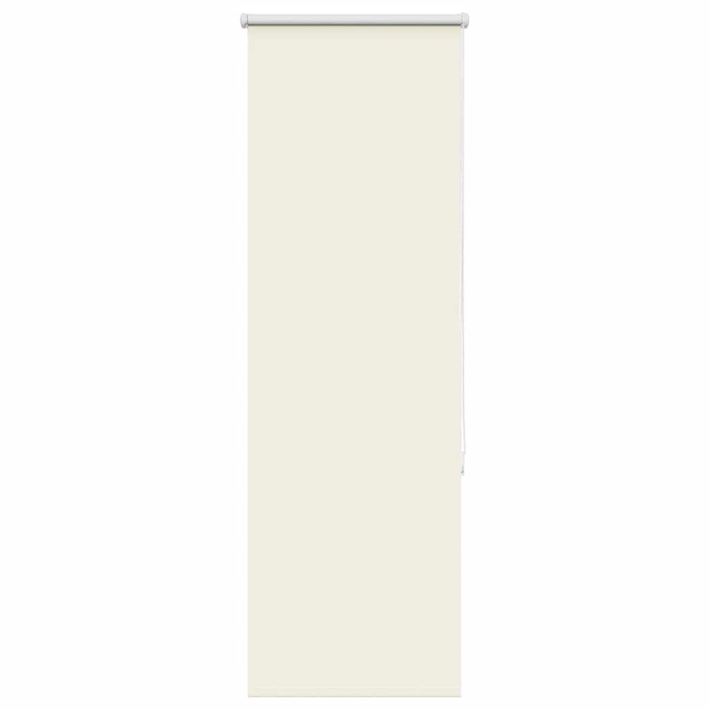 Roleta zaciemniająca Off White 40x175 cm Szerokość tkaniny vidaXL
