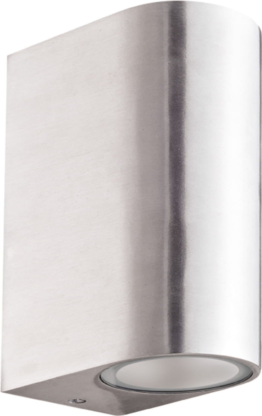 Kinkiet zewnętrzny MASIMO chromowany 2xGU10x35W wym:15x7x9cm IP44 Kaja