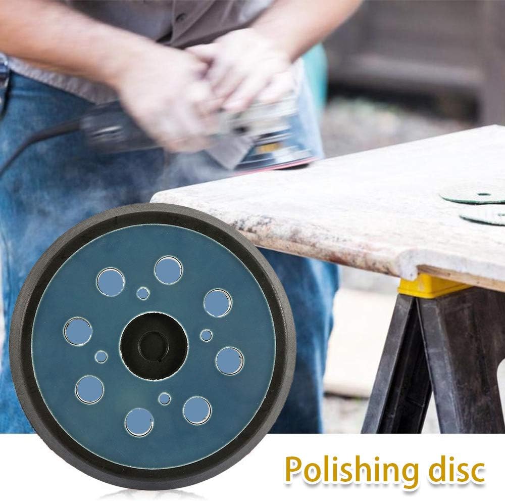 Plateau de Poncage 125mm / 5 Pouces Disque de Polissage En Metal pour le Polissage à Grande Vitesse, Polissage de la Ponceuse Orbitale Aléatoire - 5