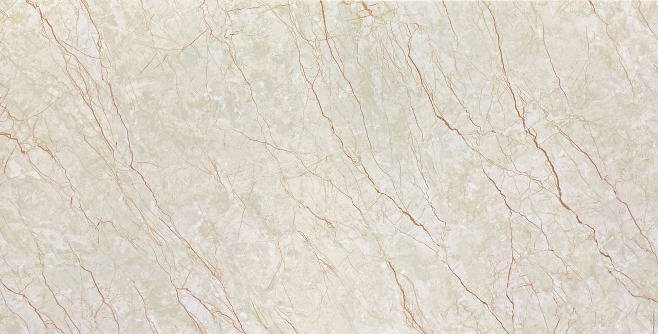 Panneau mural effet marbre – Revêtement PVC 120x60 cm | 2,5 mm | Résistant à l'eau, aux UV et à l'humidité | Alternative aux carreaux Beige01 - 8