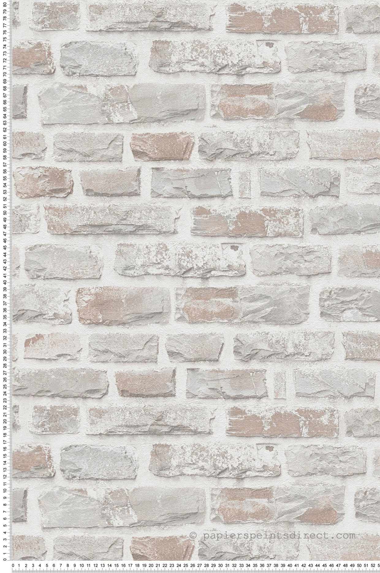 A.s. création, papel pintado no tejido, papel pintado piedra, papel pintado piedra natural, rollo 10,05 m x 0,53 m, as386371, gris, blanco
