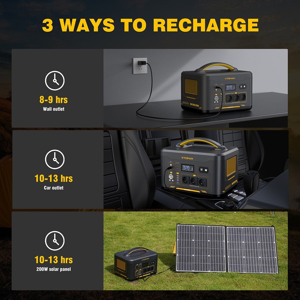 Centrale électrique portable VTOMAN Jump 2200 1548Wh LiFePO4 Battery - 6