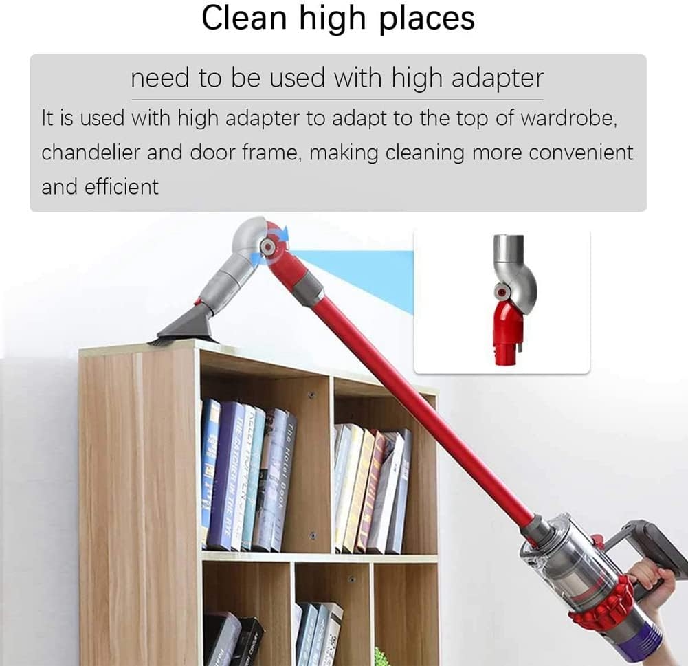 Adaptateur Rapide pour Meubles Bas - Compatible Aspirateur Dyson V7 V8 V10 V11 V15 - Fixation Simple et Solide - 3
