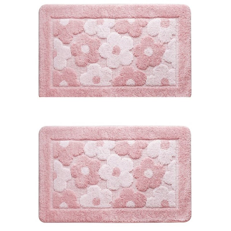 (różowy) Mata łazienkowa antypoślizgowa, Mata łazienkowa chłonna 1 sztuka