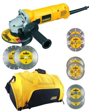 Smerigliatrice Angolare Dewalt 115mm 900W - DWE4156-QS, Con Protezione NO-Volt