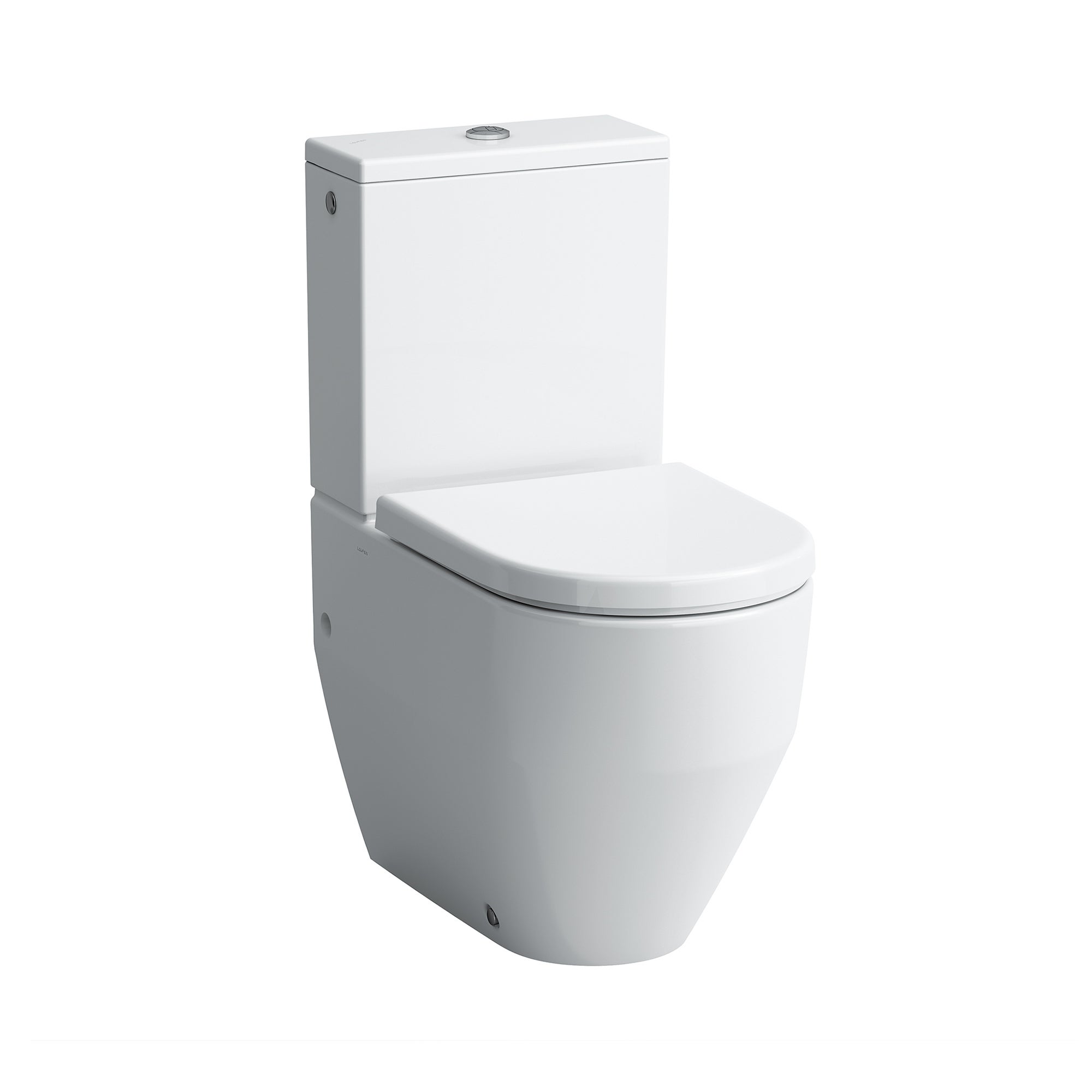 Laufen Pro WC de pedestal, descarga baja, para cisterna de superficie ...
