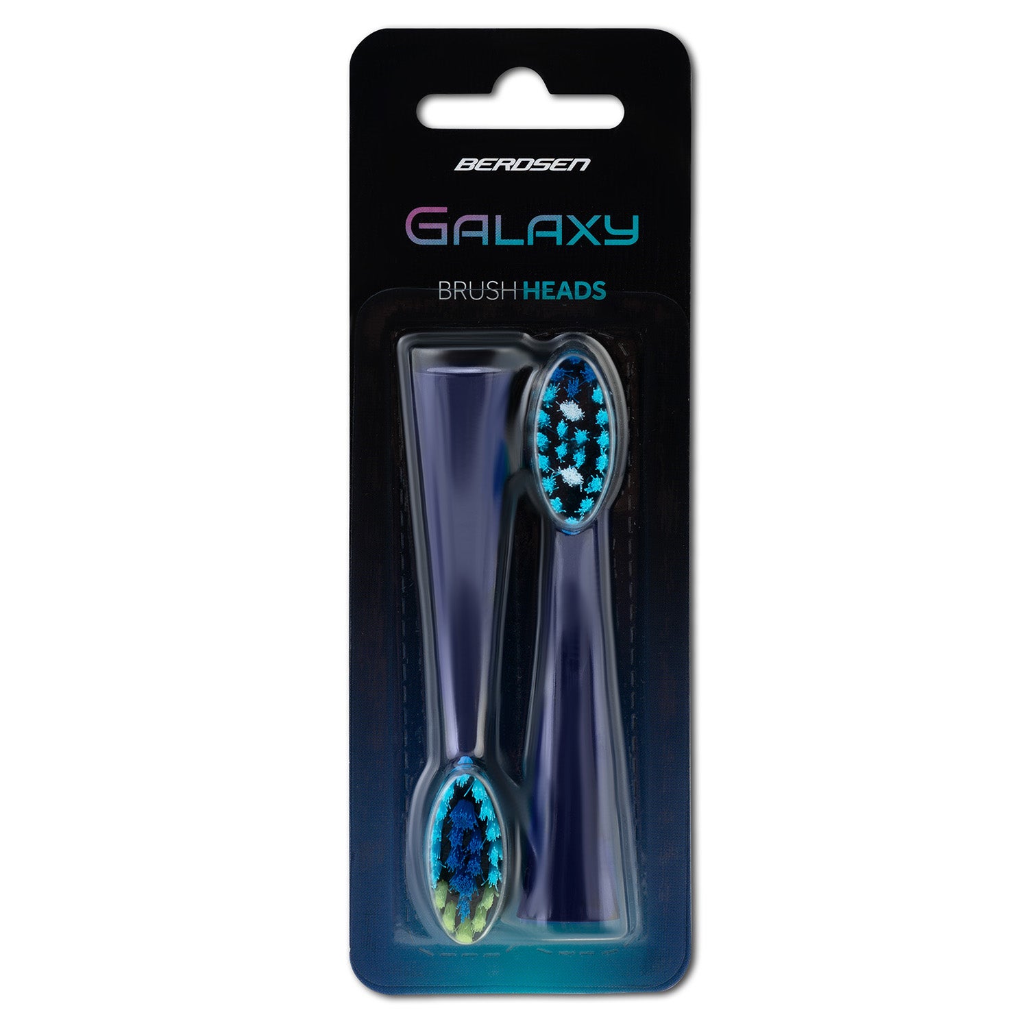 Końcówki do szczoteczki sonicznej Berdsen Galaxy 2 szt. granatowe 329003