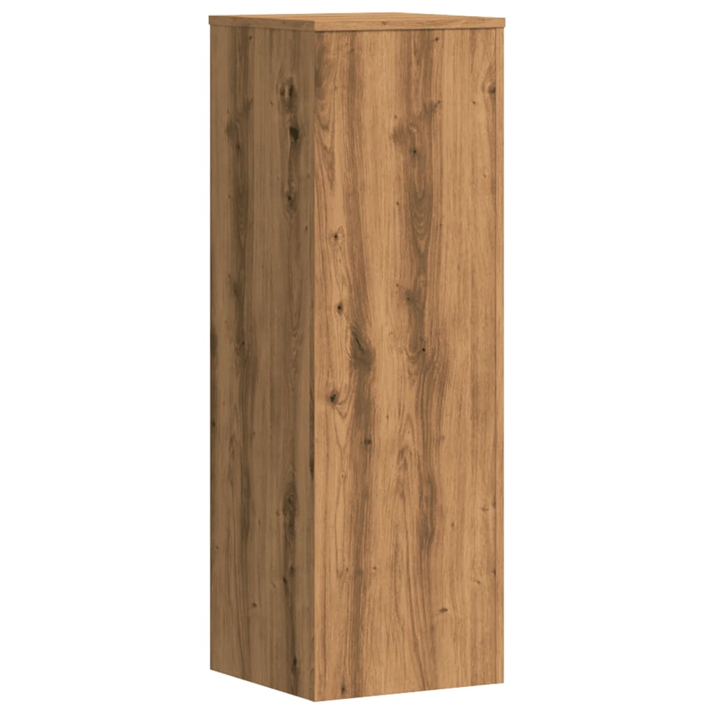 Supports de plante, 2 pièces, chêne, 33 × 33 × 100 cm - 6