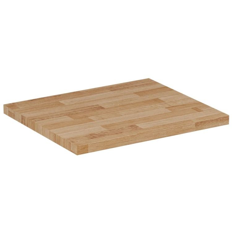 Blat łazienkowy dębowy 50 cm dąb klejonka